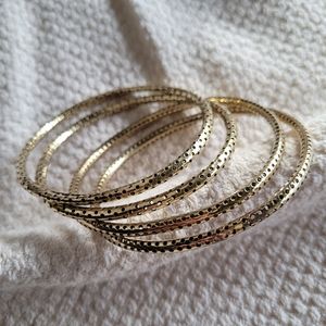 Chic simple golf brass bangles set bracelet …